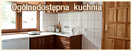 Domek Rosa, ogólnodostępna kuchnia
